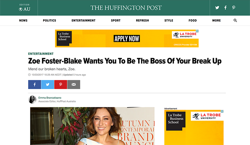 The Huffington Post coverage of Break-Up Boss